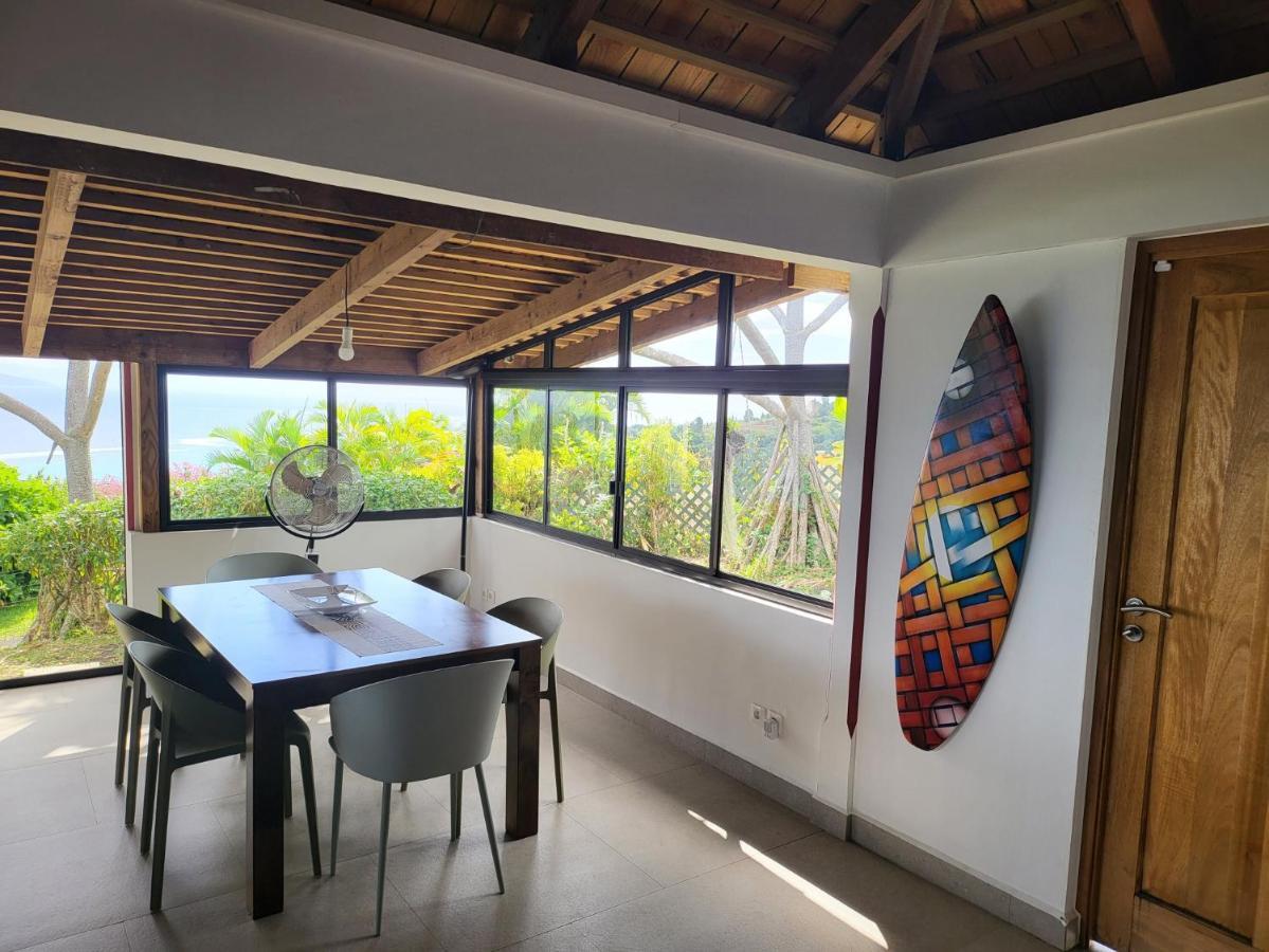 Jolie Maison Vue Ocean Et Moorea Punaauia  Exteriör bild