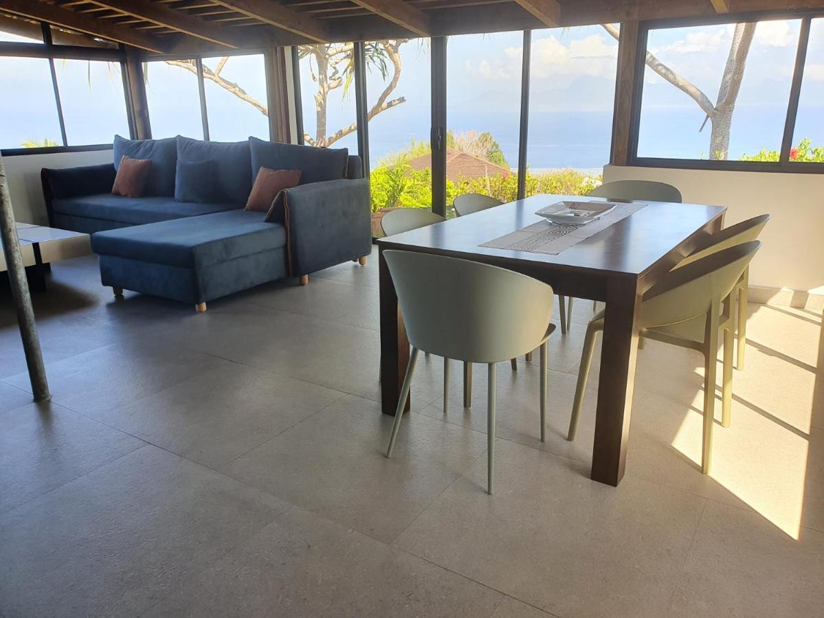 Jolie Maison Vue Ocean Et Moorea Punaauia  Exteriör bild